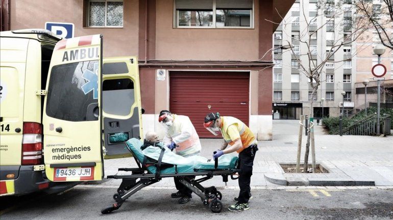 Récord de muertes en Italia: hubo 475 en un mismo día