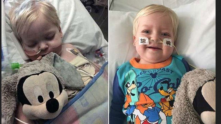 El jovencito había sido diagnosticado con la extraña histiocitosis pulmonar.