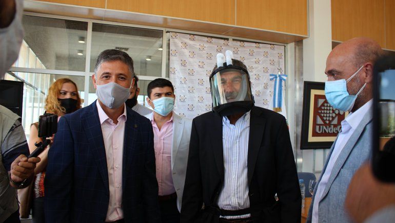 La Rioja: crearon máscara para evitar el coronavirus