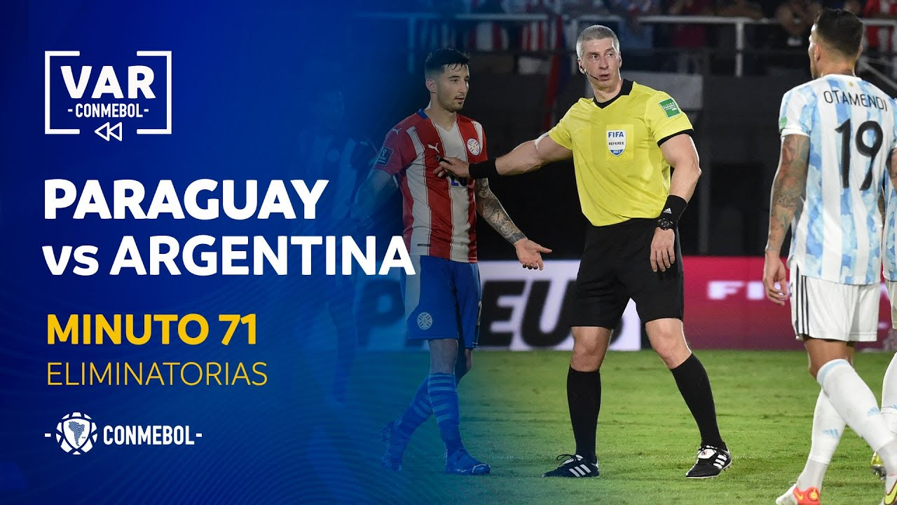 Los controvertidos audios del VAR en Paraguay-Argentina