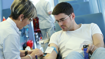 desarrollan actividades para promover la donacion de sangre