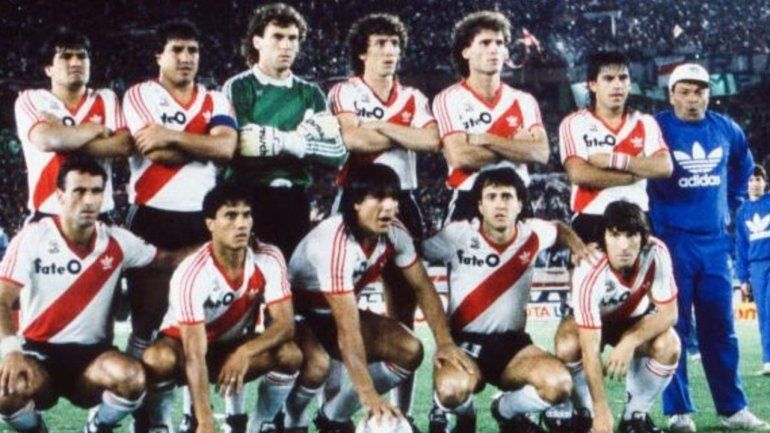 El inolvidable River campeón de América en el 86, lleno de figuras y referentes.