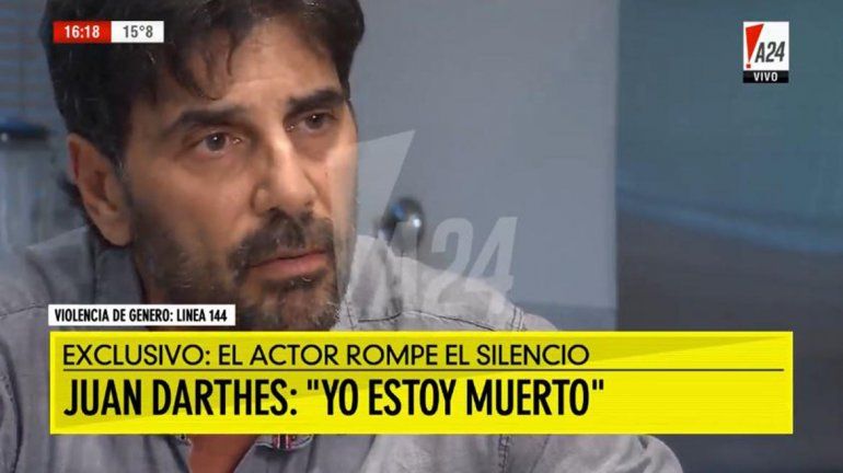 Darthés rompió el silencio: Cómo podría hacer yo una cosa así