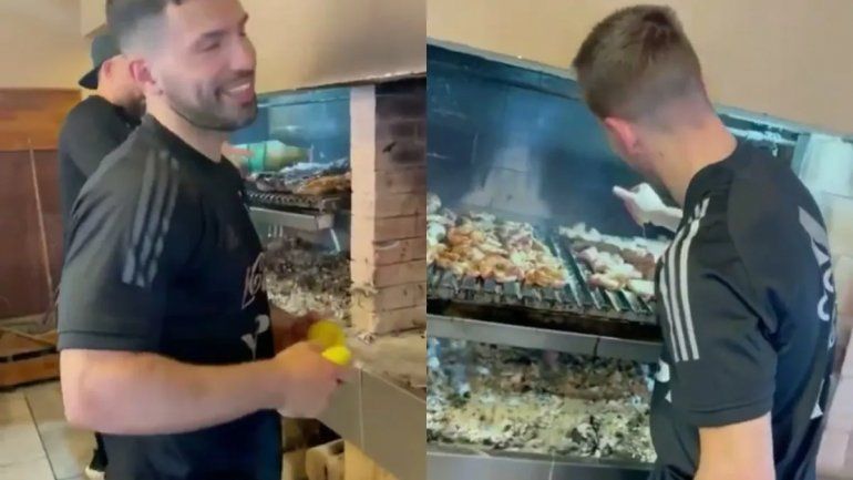 Cumple de Messi: los jugadores que le hicieron el asado y el show del Papu Gómez