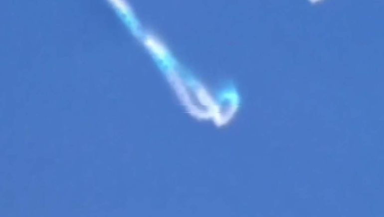 Habló el pibe que vio una figura extraña en el cielo: Quedé impactado