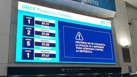 La Policía va a reprimir: el Gobierno realizó una fuerte advertencia antes de la marcha al Congreso
