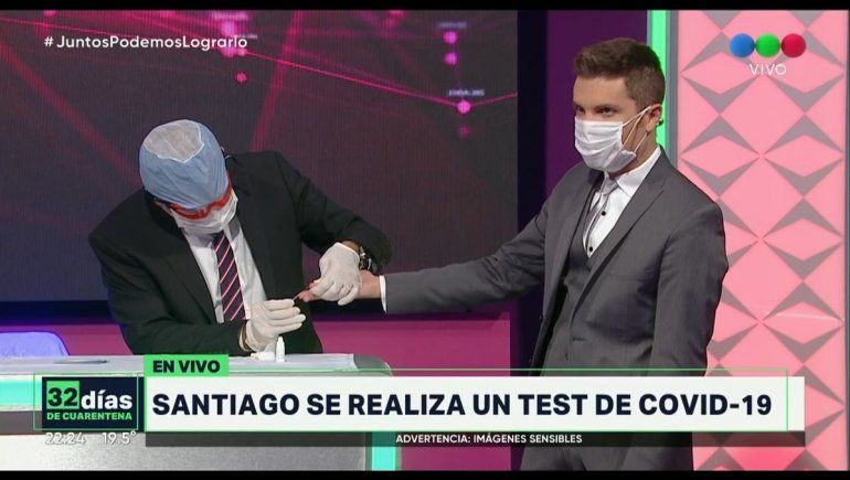 Santiago del Moro se suma a la larga lista de positivos