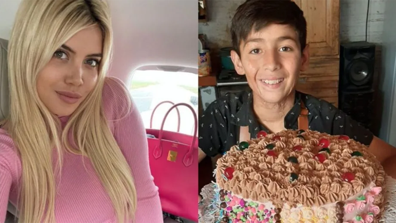 Wanda contó cuándo festejarán con la torta de Joaquín Nahuel