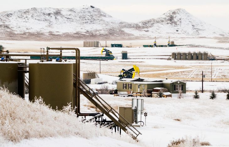FOTO DE ARCHIVO: La producción hidrocarburífera de Estados Unidos en el centro de las críticas por las emisiones de metano. REUTERS/Andrew Cullen/