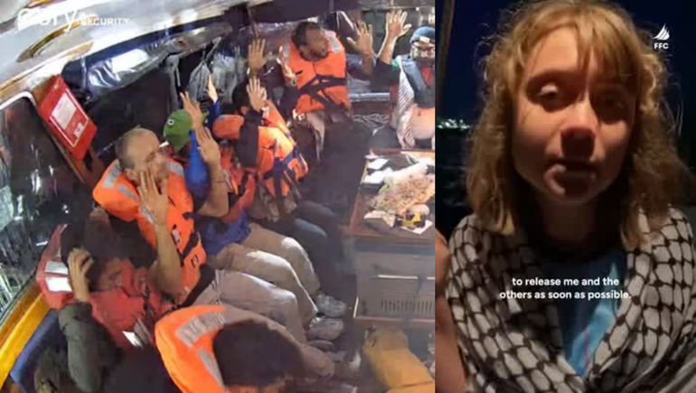 Greta Thunberg fue detenida en medio de una misión humanitaria