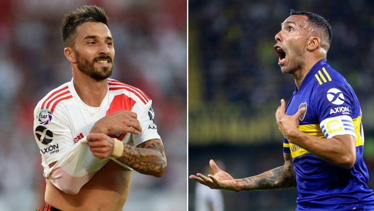 Scocco y Tevez, el suspenso puede tener final feliz o inesperado en Junio