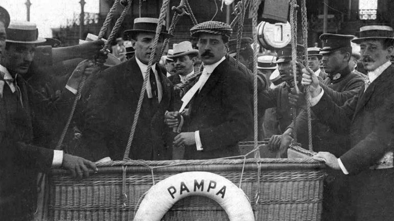 A 115 años del primer viaje en globo en la Argentina