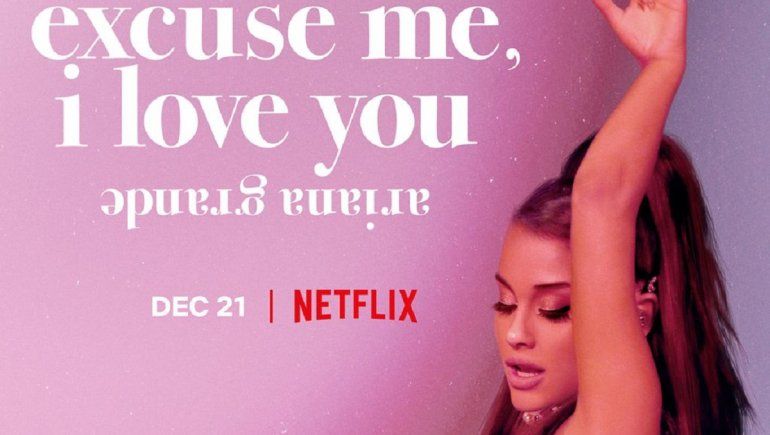 Ariana Grande estrenó su película documental en Netflix