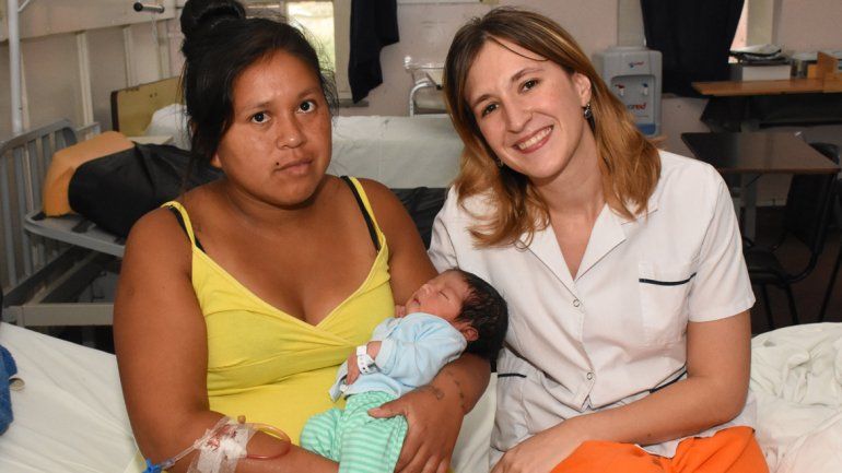 Los tres niños nacieron en muy buen estado de salud.