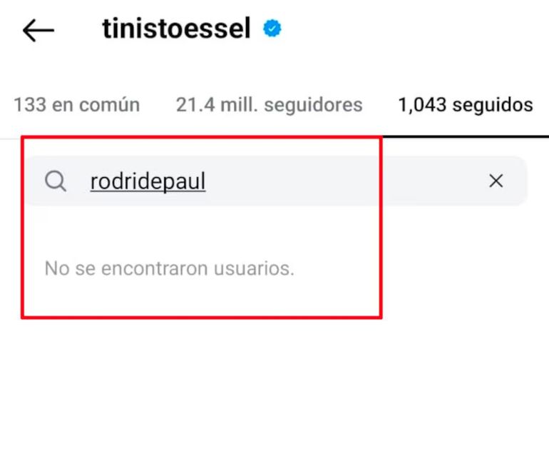 Tini Stoessel ya superó a Rodrigo de Paul Tini Stoessel ya superó a Rodrigo de Paul