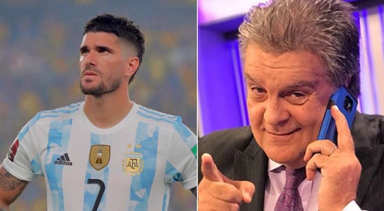 Luis Ventura aconsejó y advirtió a Rodrigo de Paul