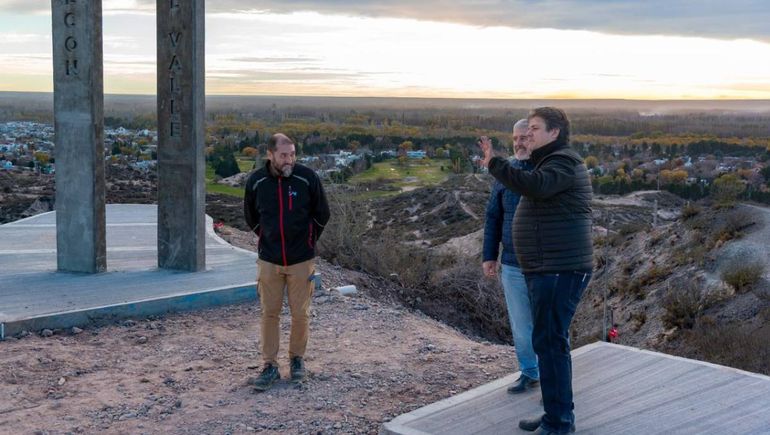 Nuevo punto turístico en Neuquén: el Balcón del Valle se prepara para la reapertura