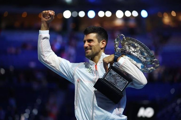 Novak Djokovic en la cima del mundo: título y número 1 en el ranking