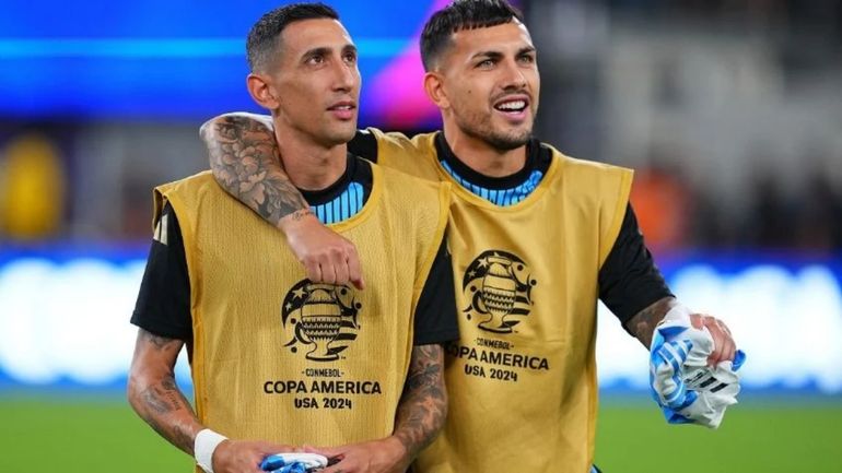 Leandro Paredes y Di María