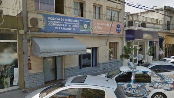 Efectivos de la comisaría de Villa Materlli trabajan para dar con los atacantes. &nbsp; &nbsp; &nbsp; En este lugar los depravados cometieron el ataque a la joven.