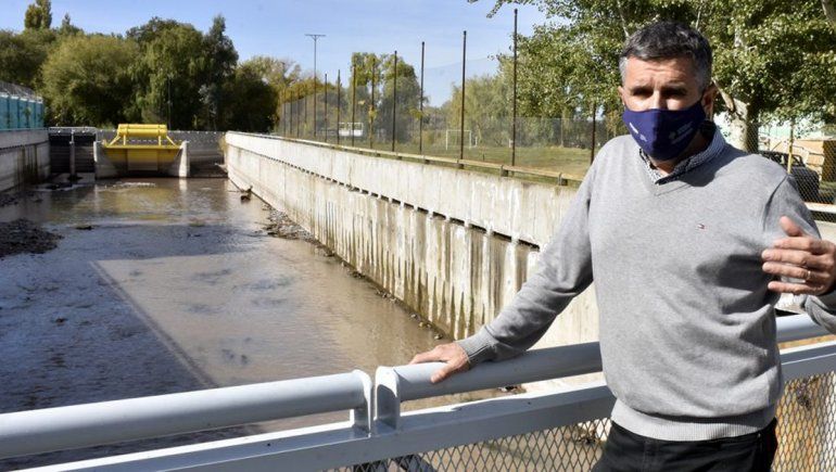 Las obras en el arroyo Durán están con un 35% de avance