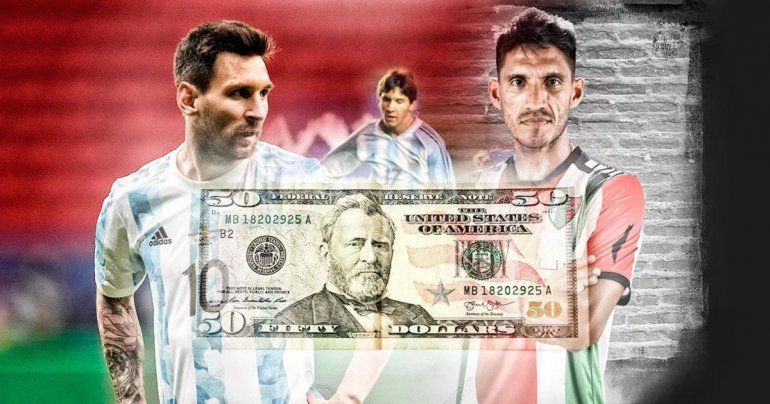 El patagónico que le debe 50 dólares a Messi desde hace 17 años y es viral