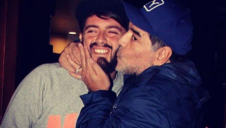 Diego Maradona Junior fue reconocido por el Diez en el 2016