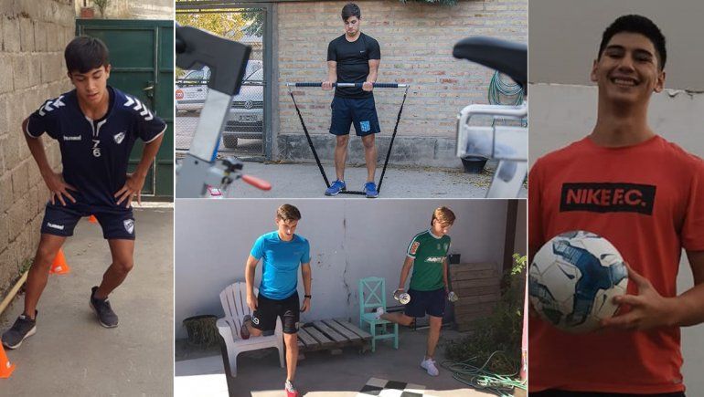Así se entrenan las promesas locales de los clubes grandes de AFA