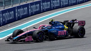 Franco Colapinto en el GP de Miami. Franco Colapinto en el GP de Miami.