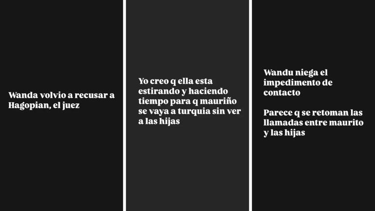 La teoría de Yanina Latorre sobre Wanda Nara La teoría de Yanina Latorre sobre Wanda Nara 