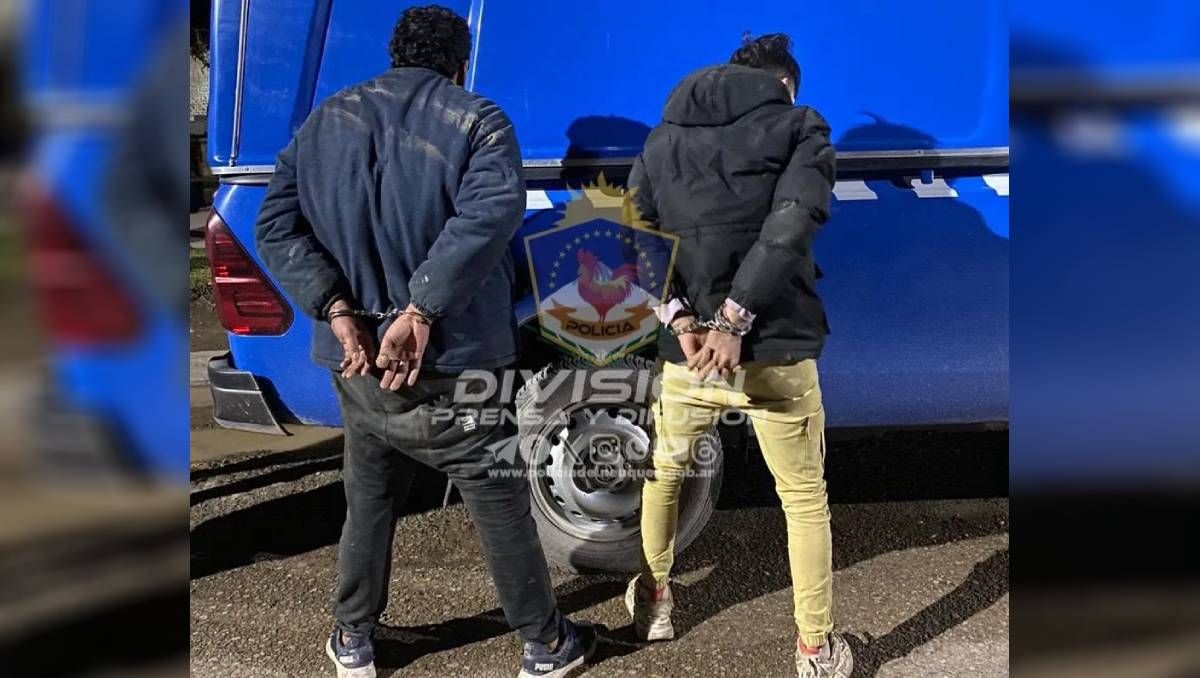 Uno de los ladrones atrapado registraba un pedido de captura.