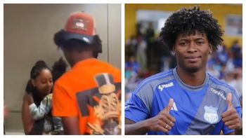 El futbolista Jackson Rodríguez Perlaza se reencontró con su esposa y su hijo, quienes permanecieron secuestrados durante más de un día.