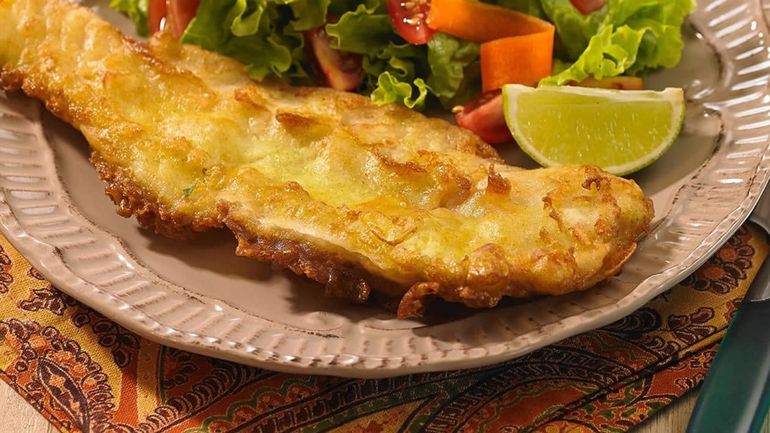 Una receta deliciosa. Filet de merluza a la romana, puro sabor. Una receta deliciosa. Filet de merluza a la romana, puro sabor.