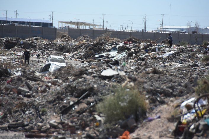 Las tierras del basurero de Centenario. Fue un proyecto para colocar residuos de manera transitoria. Se llenó de changarines.