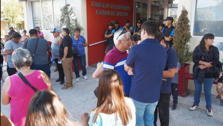 La sesión ordinaria de este jueves en el Concejo de Trelew no se pudo realizar: No estaban dadas las condiciones