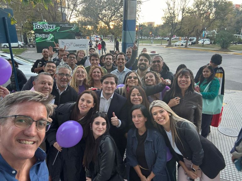 Los influencers libertarios desembarcaron en Neuquén.