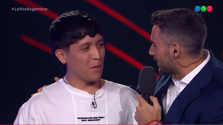 Joaquín Martínez pasó a los Knockouts de La Voz Argentina