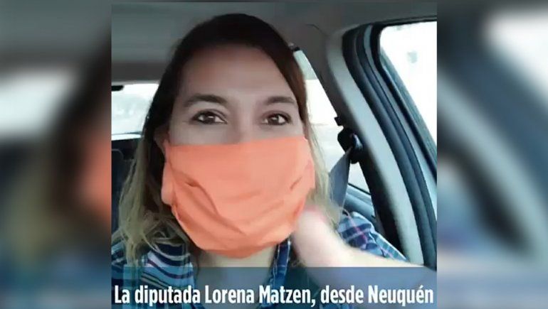 ¿Matzen ahora representa a Neuquén o fue un error de video?