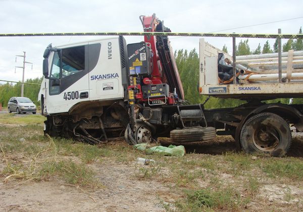Un hombre murió en un choque frontal en Ruta 7