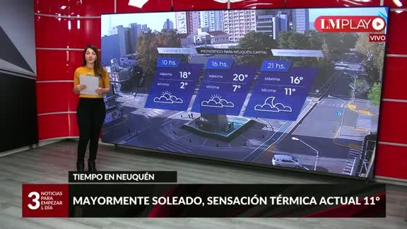 ¿Cómo estará el tiempo este viernes?