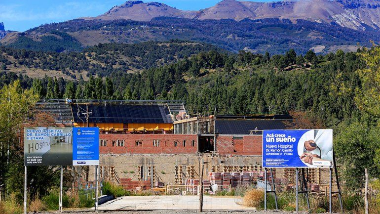 Una de las obras de las que se hará cargo la Provincia es el nuevo hospital de San Martín de los Andes.