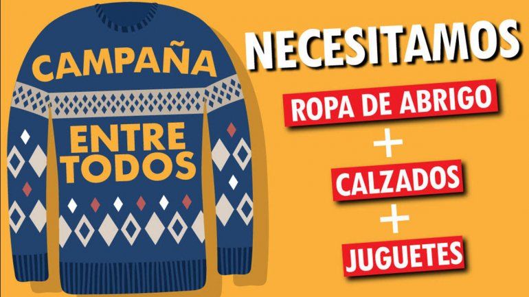 Sumate a la campaña solidaria de LU5 para ayudar a los más chicos