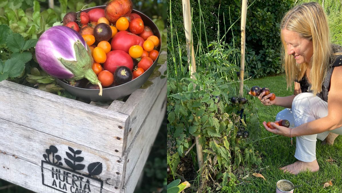 La asesora de huertas que enseña a producir alimentos en el patio