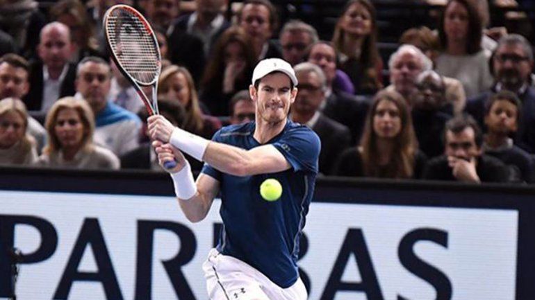 Murray celebra su número 1 coronándose en París-Bercy
