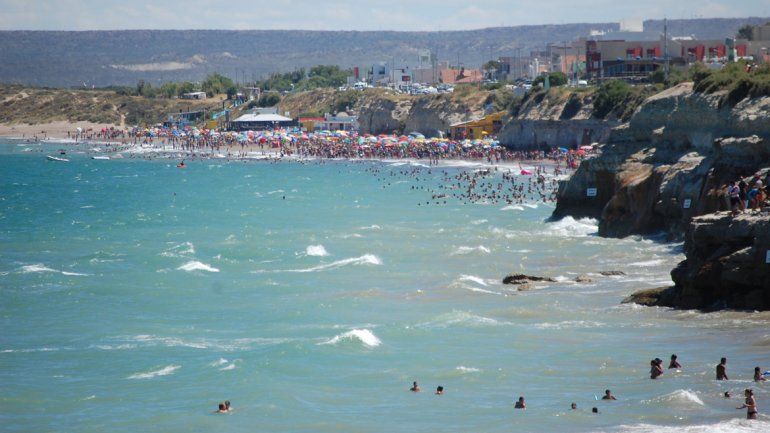 Las Grutas muestra la mitad de su ocupación