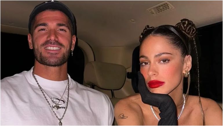 La selfie de Rodrigo de Paul que le dio vergüenza a Tini Stoessel