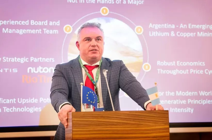Michael Meding, gerente general de Los Azules.