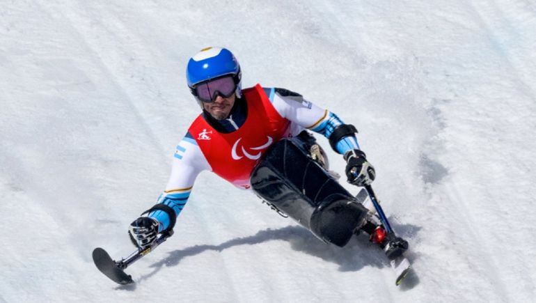 El neuquino Enrique Plantey hizo historia en Beijing 2022