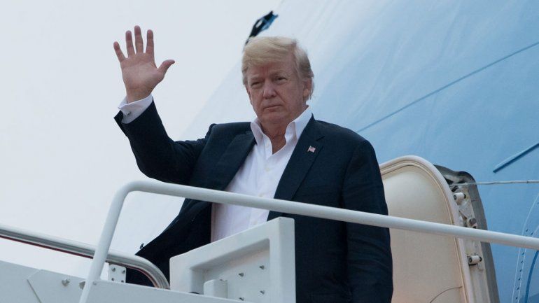 El presidente aprovechó y le tiró un palo al ex mandatario Barack Obama.