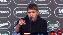 el chacho coudet cruzo a un periodista partidario: soy respetuoso, pero no boludo